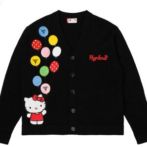 HELLO KITTY BALLOONS KNIT CARDIGAN 3XL